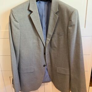 Banana Republic Light Gray Blazer